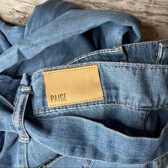 NWT Paige Nellie Self Belt Seaming Madison Jeans Size 28 - Picture 6 of 8